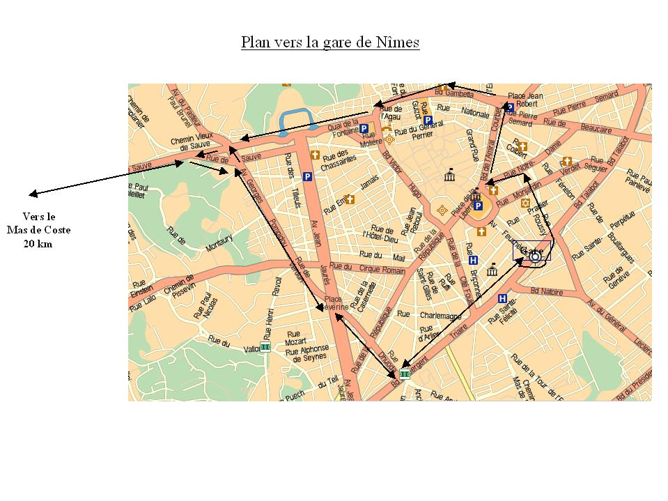 plan gare nimes