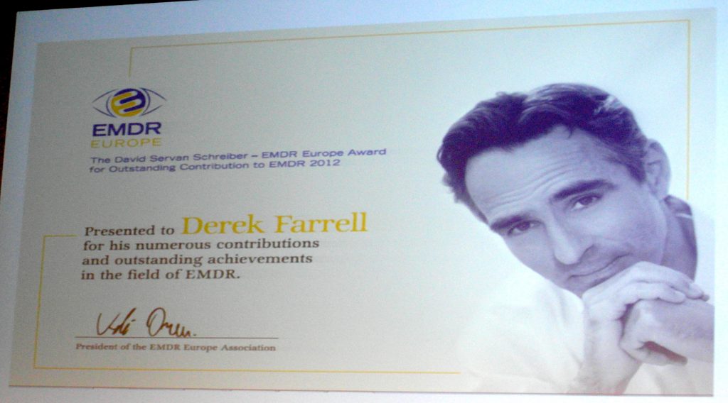 2012 DSS EMDR E award to D Farrell - copie