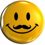 Smile moustache