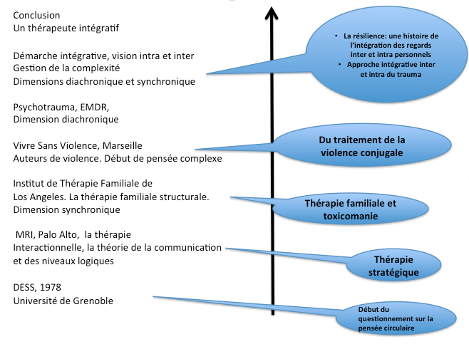 Une approche intégrative des dimensions diachronique et synchronique en psychothérapie