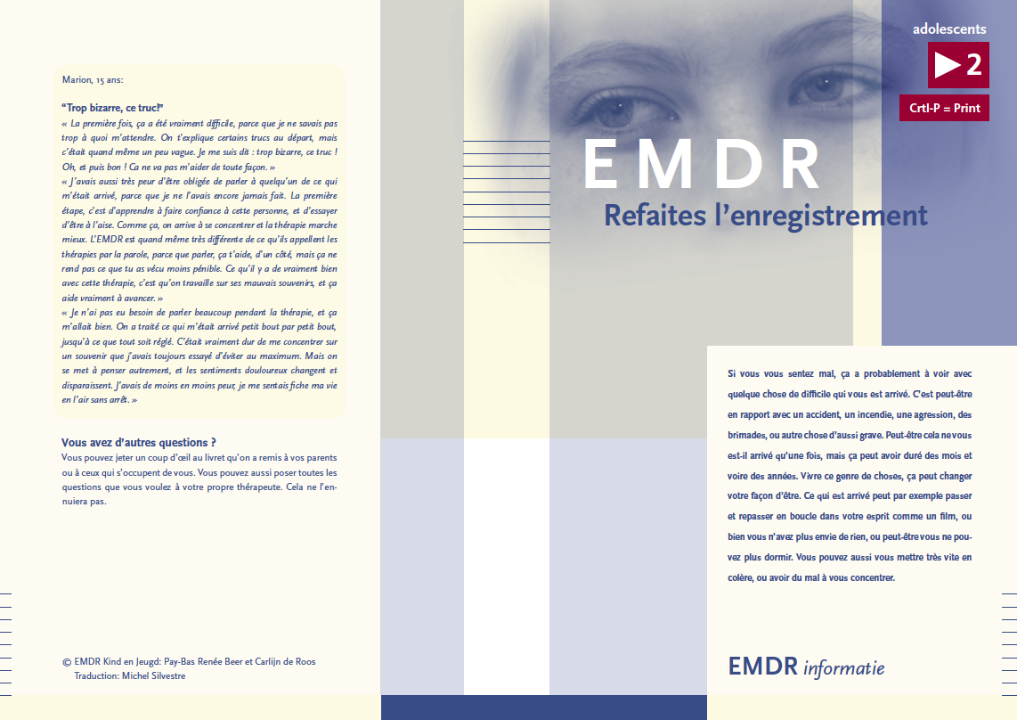 Brochure EMDR pour les adolescents