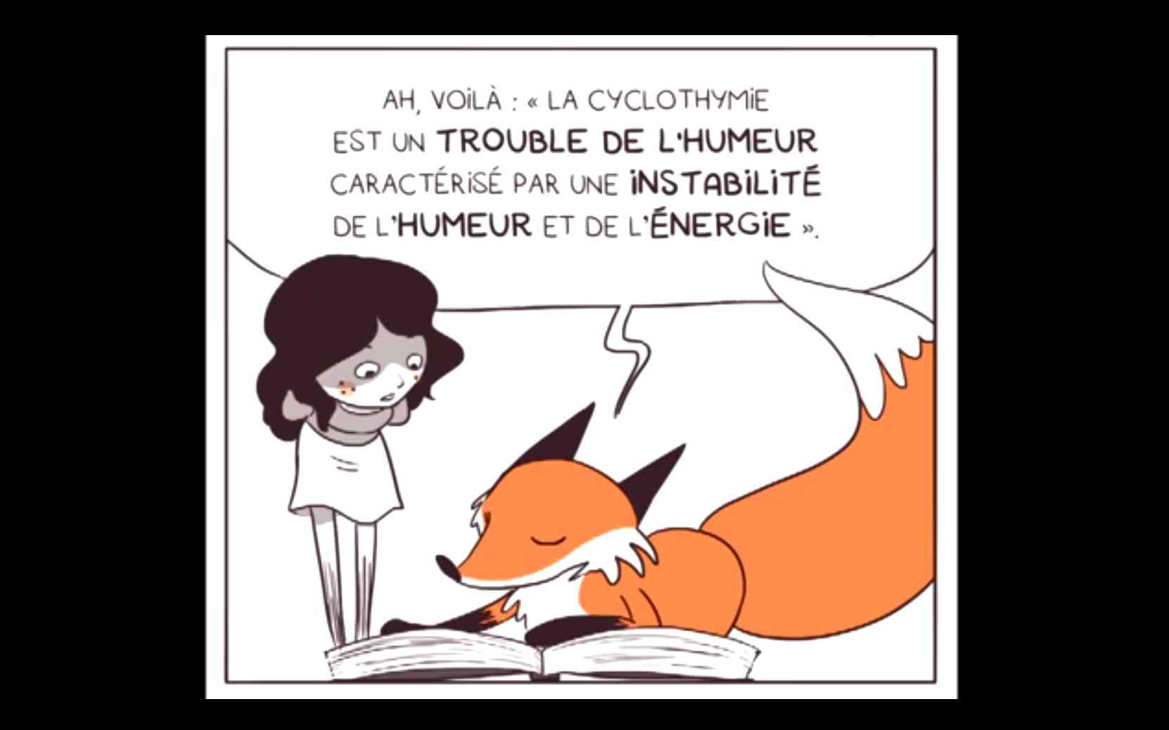 Une BD pour comprendre la cyclothymie